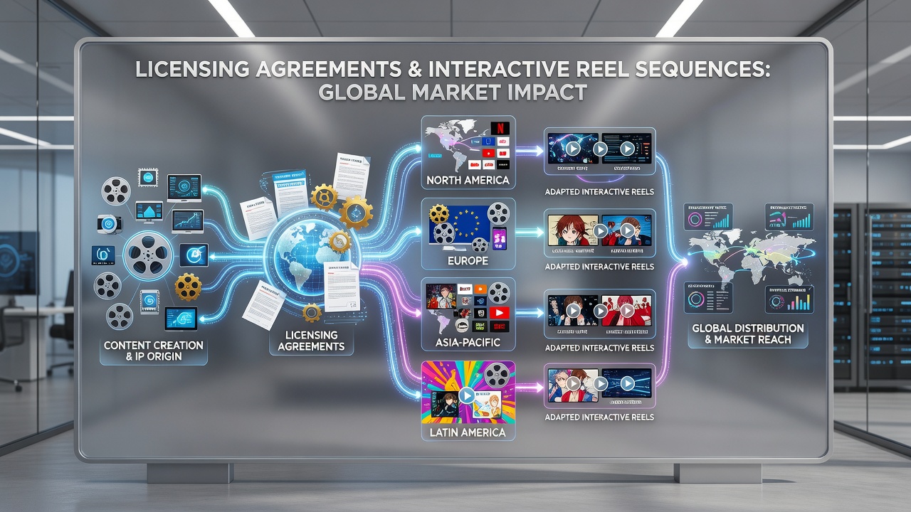Globale Märkte und Auswirkungen von Lizenzverträgen auf Reel-Sequenzen