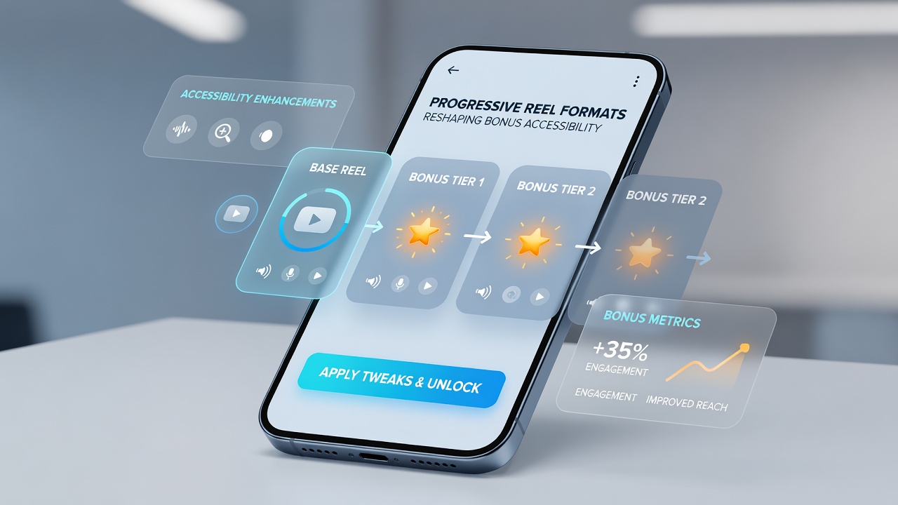 Detailansicht mobiler Bonus-Features in progressiven Slots mit adaptiven Menüs